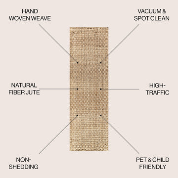 Estera Hand Woven Boucle Chunky Jute Area Rug
